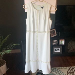 Ann Taylor sea foam green sleeveless dress